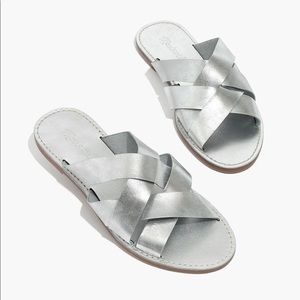 Madewell Boardwalk Woven Slide Sandals